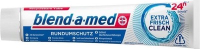 Blend-a-med toothpaste EXTRA FRESH Clean-Made in Germany- 75ml-FREE SHIPPING