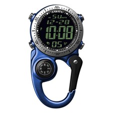Dakota Digital Backpacker Clip Watch, Alarm, Stopwatch, Timer and Dual Time