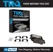 TRQ Front Brake Pads Ceramic For 2019-2021 Genesis G70 2018-2020 Kia Stinger