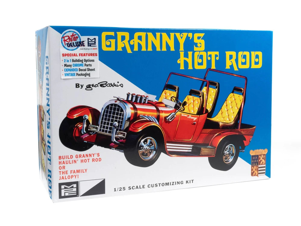 MPC Beverley Hillbillies Granny's Hot Rod George Barris 1/25 Model Kit PRE-SALE