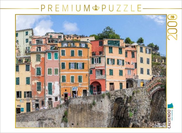 Calvendo Puzzle Riomaggiore, Cinque Terre, Italien | 2000 Teile Lege-GrößE 90 ×-image