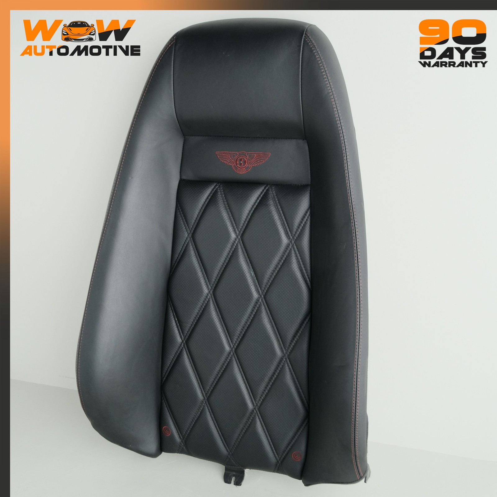Bentley Continental GT Speed 2004-2010 Rear Right Upper Seat cushion Black
