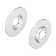 f.becker_line Bremsscheiben Voll Vorne Rechts Links für FORD Escort II Taunus V 