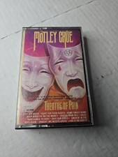 Motley Crue Theatre Of Pain CASSETTE Tape 1985 Elektra