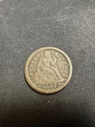 1854 O Seated Liberty Dime   with Arrows     Lot# 1007