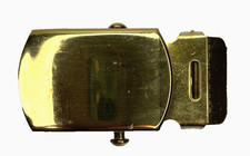 Military SOLID BRASS sliding web belt buckles 2 inch