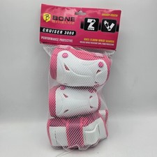 Roller Blading Wrist Elbow Knee Pads Blades Guard Youth size Pink NEW