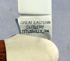 GREAT EASTERN CUTLERY 651122SS HORSE APPLE HOGAN Jack Knife, Osage Wood Handles — photo 5