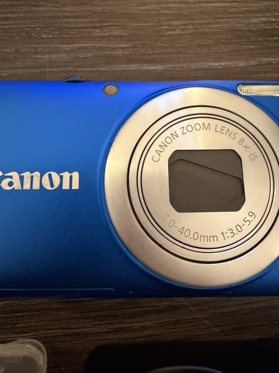 Canon PowerShot A4000 IS 16.0MP Digital Camera - Blue for sale