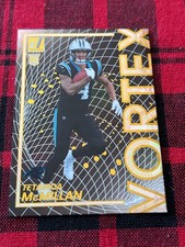 2025 Panini Donruss Tetaiora McMillan Vortex rookie football card