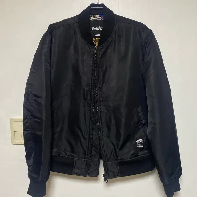 FELTICS Star Wars Collaboration Bomber Jacket L Size Black