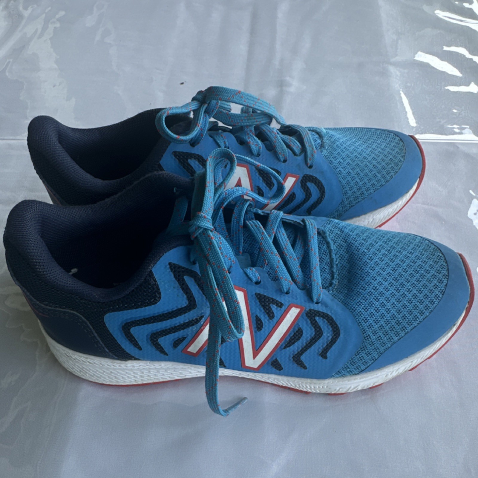 New Balance 515LV2 Boys' Blue REVlite Athletic Running Shoes