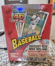 1991 Topps Baseball Wax Box - ICERT Certified Sealed (36 Packs)