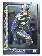 TARIQ RIQ WOOLEN Seattle Seahawks 2025 Topps Chrome Football Card #278