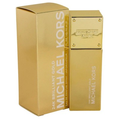 MICHAEL KORS 24K BRILLIANT GOLD EAU DE PARFUM SPRAY 50 ML/1.7 FL.OZ.SEALED