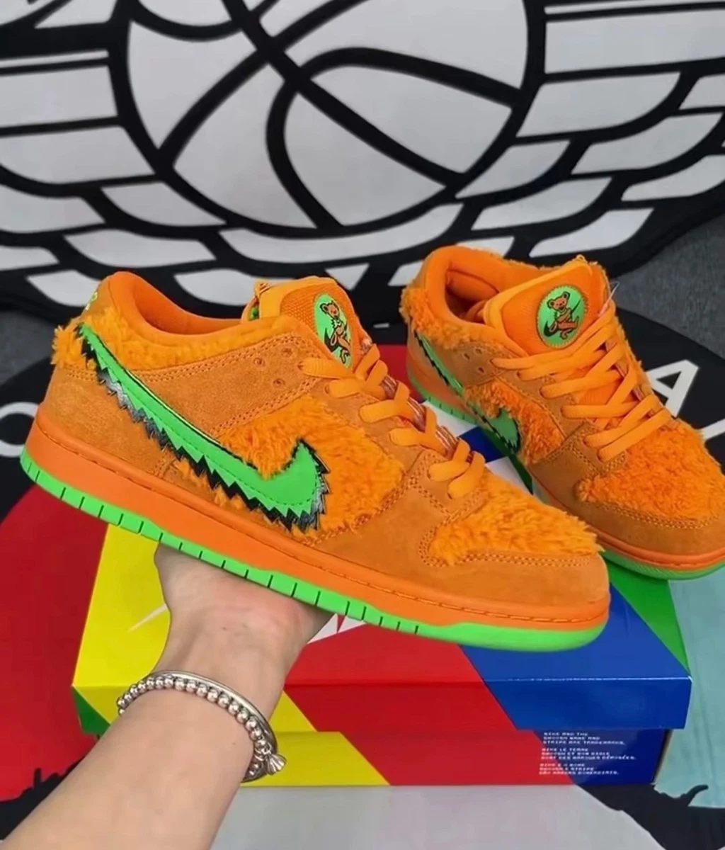 Nike Dunk Low Orange Suede for Sale | Authenticity Guaranteed | eBay