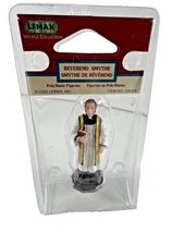 NOS 2002 Lemax 22616 REVEREND SMYTHE Figurine Christmas Village Figure Decor