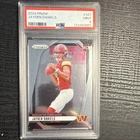 Panini 2024 Prizm Jayden Daniels #347 Rookie Commanders PSA 9