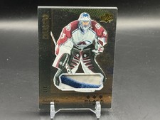 2019-20 Upper Deck Black Diamond Patrick Roy Logo Patch /5 Avalanche