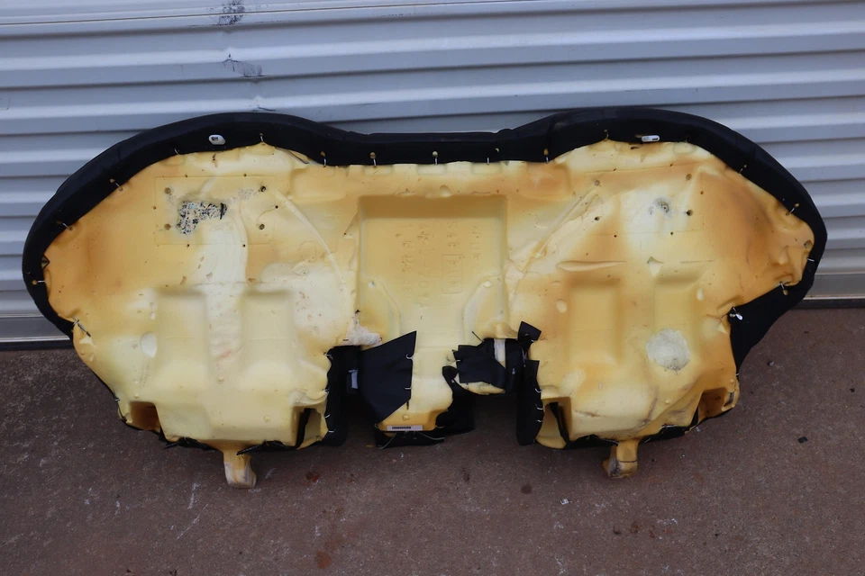 Infiniti FX35 FX37 FX50 2011-2013 segunda fila cojín asiento inferior trasero negro OEM Foto 2 de 3