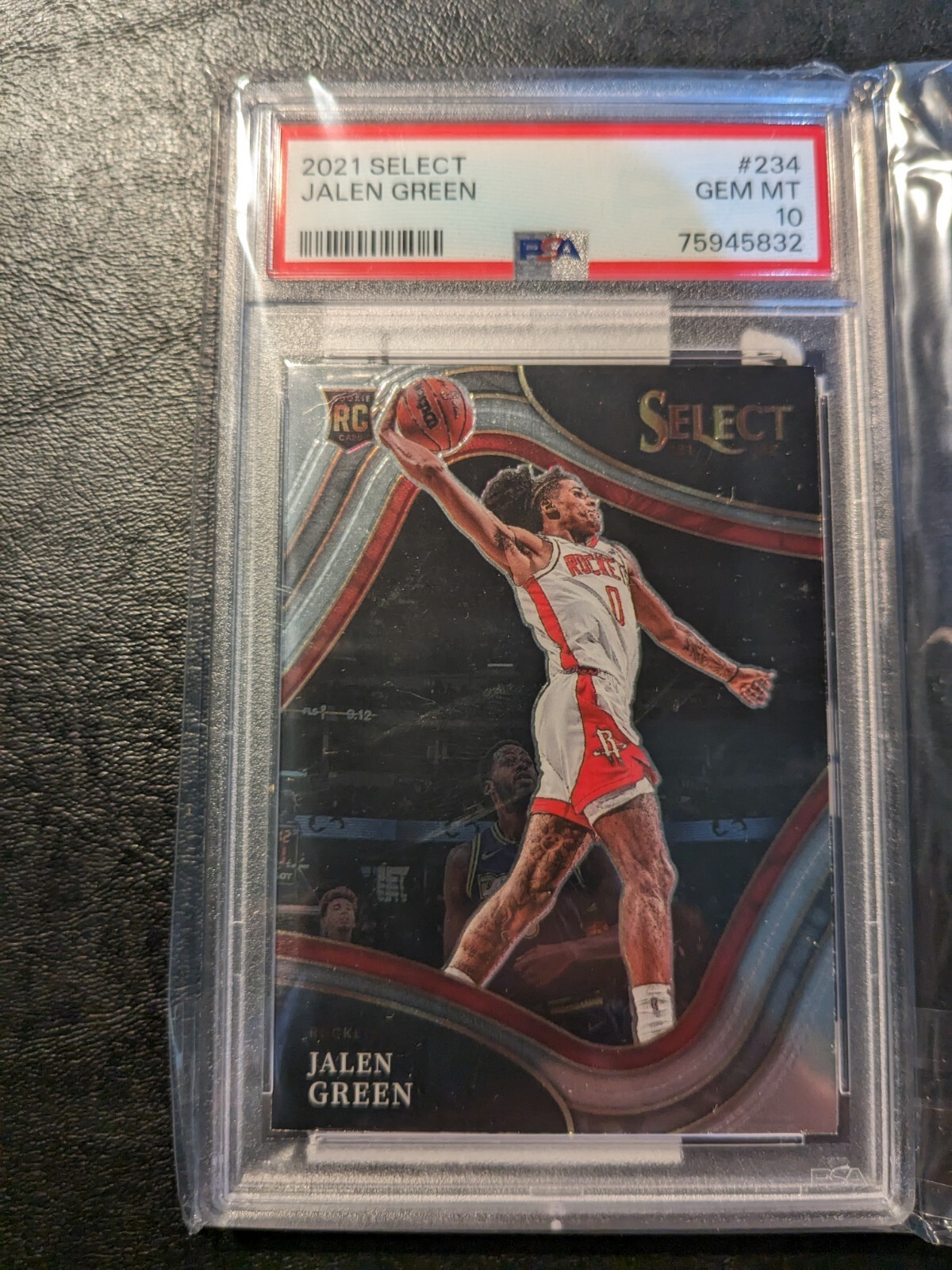 2021 Select Jalen Green COURTSIDE ROOKIE CARD #234 Houston Rockets PSA 10💎