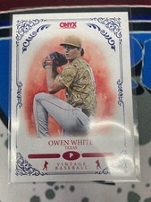 2022 Onyx Vintage Baseball Base #OV-OW Owen White - Texas