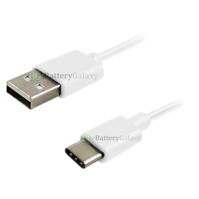 3FT 6FT 10FT Lot USB Type C Black/White Cable Cord for Android Cell Phone