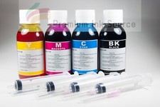 Bulk refill ink for HP inkjet printer 4 colors