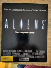 Aliens C64/128 computer game CIB