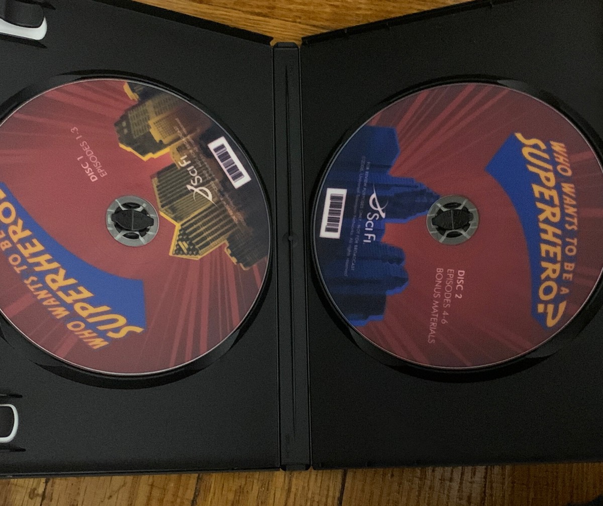 Who Wants to Be A Superhero? Season 1 (2 DVD Set) Sci Fi DVD Stan