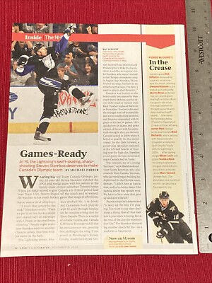 Tampa Bay Lightning Steven Stamkos Rookie 2009 Print Article