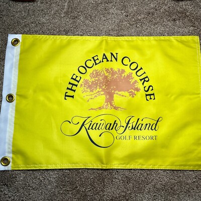 KIAWAH ISLAND OCEAN COURSE PGA TOUR PGA CHAMPIONSHIP 2021 PIN FLAG WITH  GROMMETS