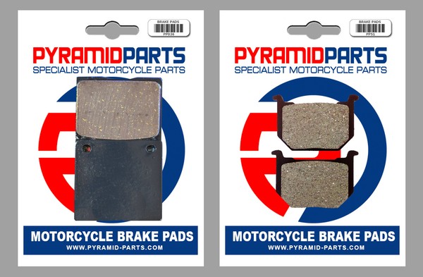 BremsbeläGe Vorne & Hinten (2 Paar) FüR Suzuki Gs 1100 82-83-image
