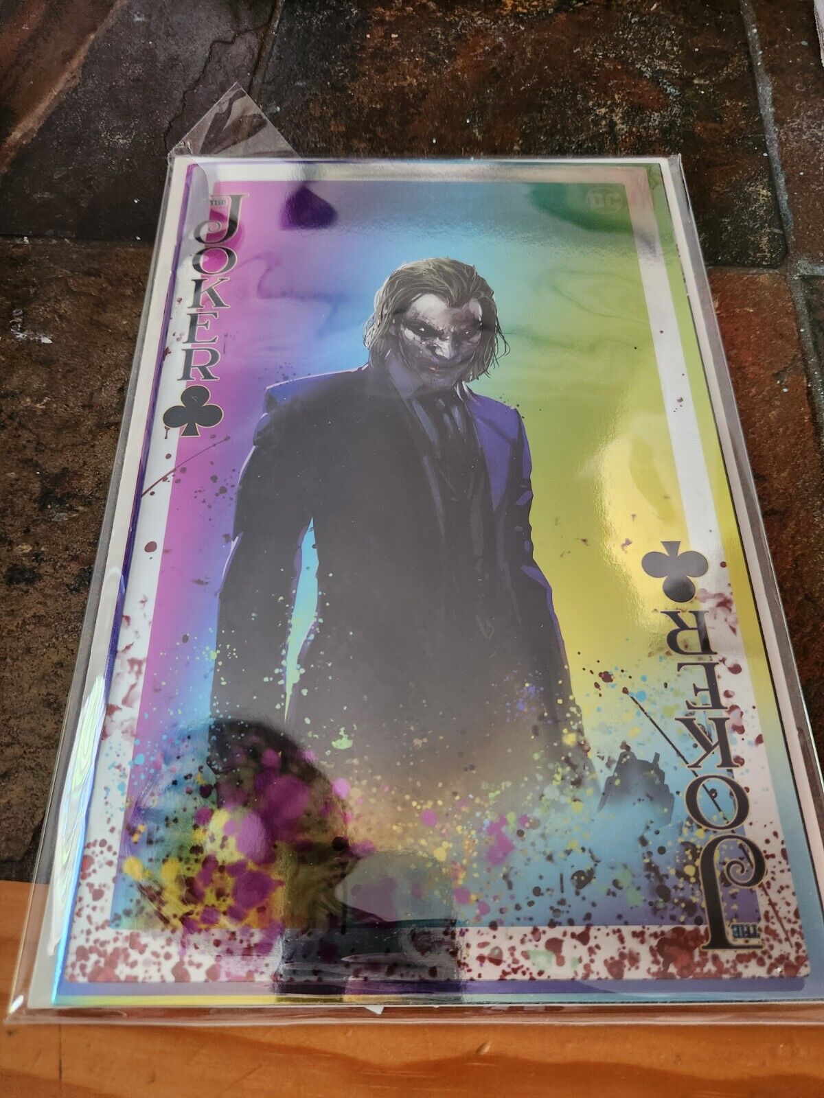 Joker #1 Why So Serious? Clayton Crain Megacon EXclusive 2024 Foil Ltd 500 