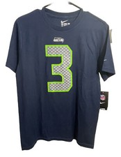 Nike Russell Wilson T Shirt Boys Large 14/16 NWT Seattle Seahawks Jersey