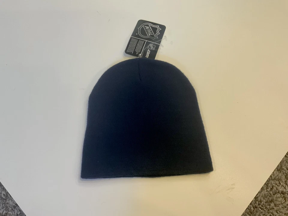 Buffalo Sabres NHL Winter Sock Hat Hockey Yupoong Team Apperal Navy Blue NWT - Image 3 of 3