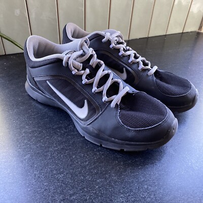 Nike Air Flex Trainer 4  Athletic Shoes Women's US 9.5 Eur 41  Black/Gray/White