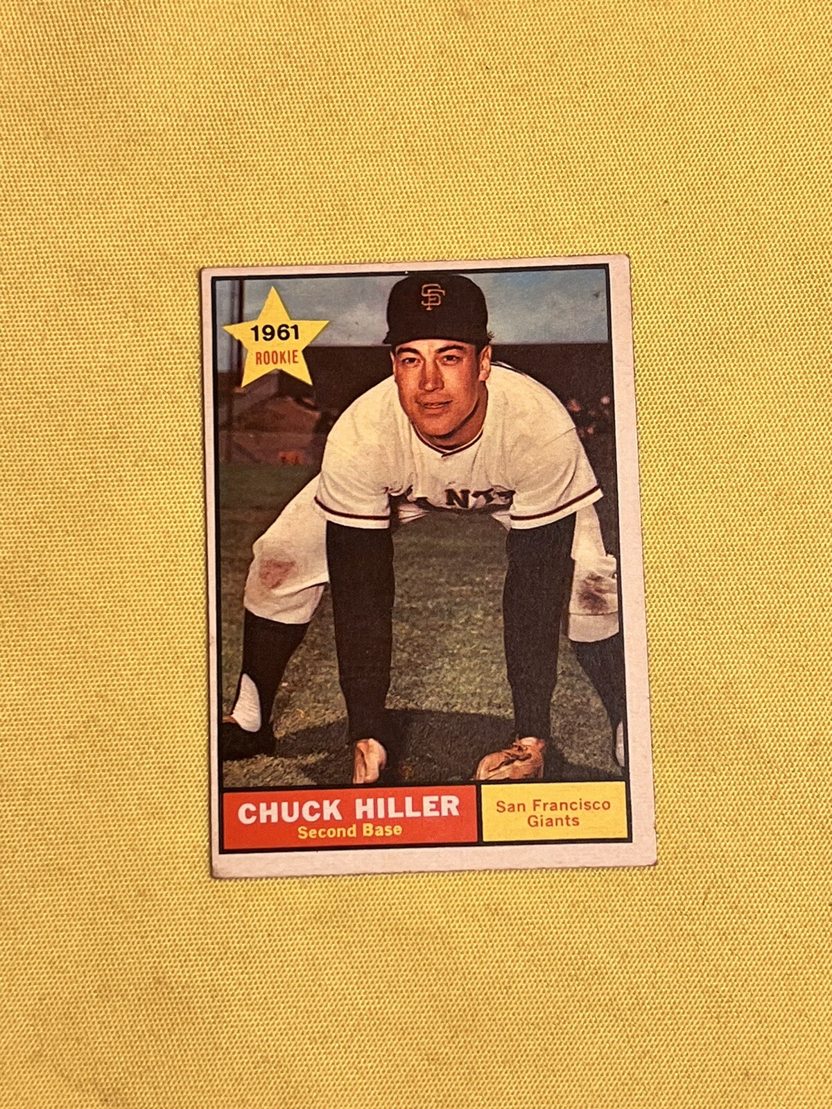 1961 Topps 538 Chuck Hiller Rookie High Baseball Card *CgC605* eBay