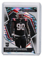 2021 Panini Rookies & Stars Pulsar Prizm Christian Barmore RC 156