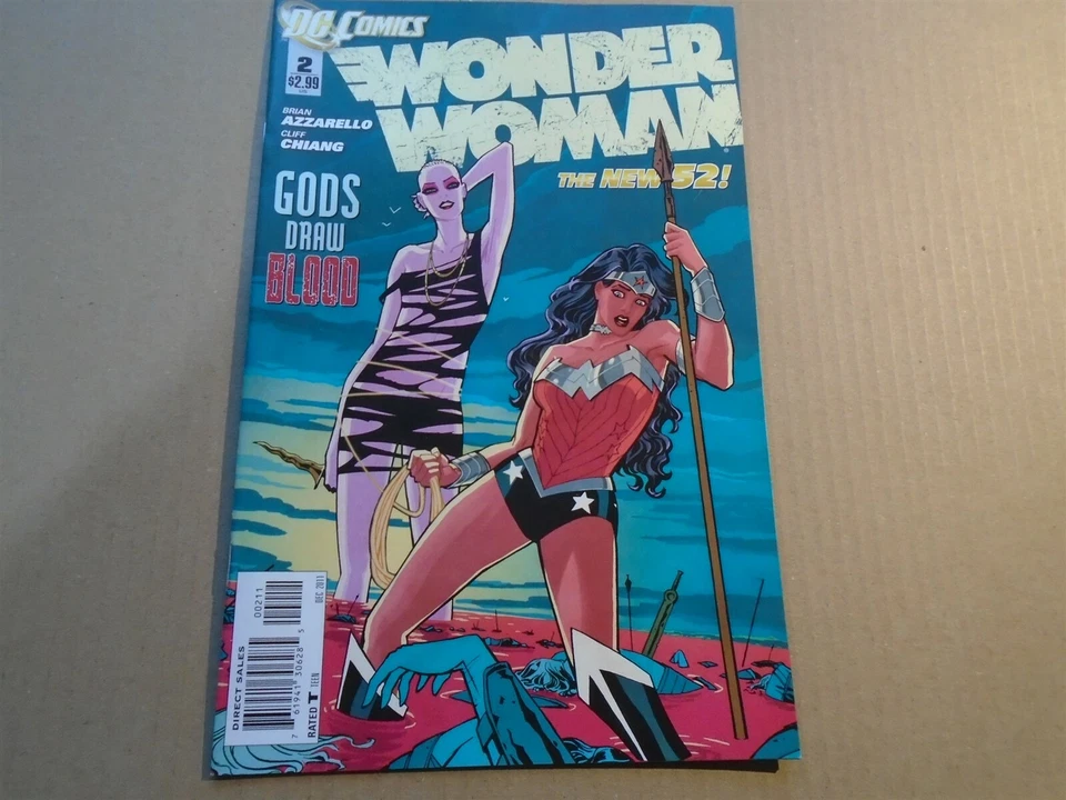 WONDER WOMAN #2 New 52 Chiang DC Comics 2011 NM