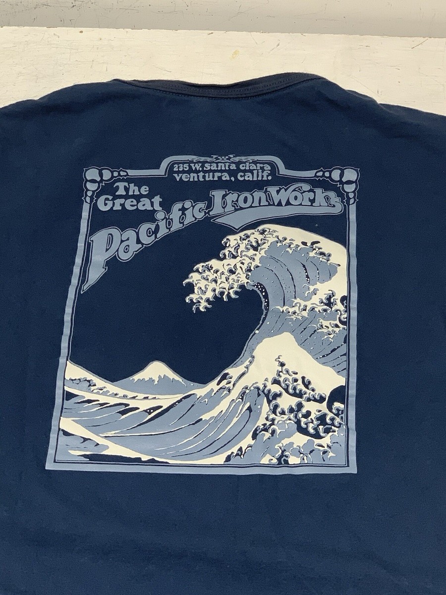 Patagonia T Shirt Organic Cotton Pacific Iron Works Graphic Patagonia T Shirt Organic Cotton Pacific Iron Works Graphic