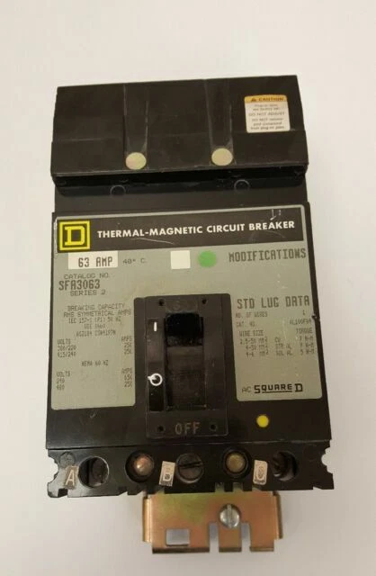 Industrial Circuit Breakers 3 Poles