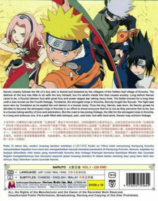 DVD Naruto +Naruto Shippuden Series Vol.1-720 End English Dubbed +