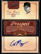 Cory Mazzoni 2011 Panini Prime Cuts Prospect Signatures Auto #CM #/299