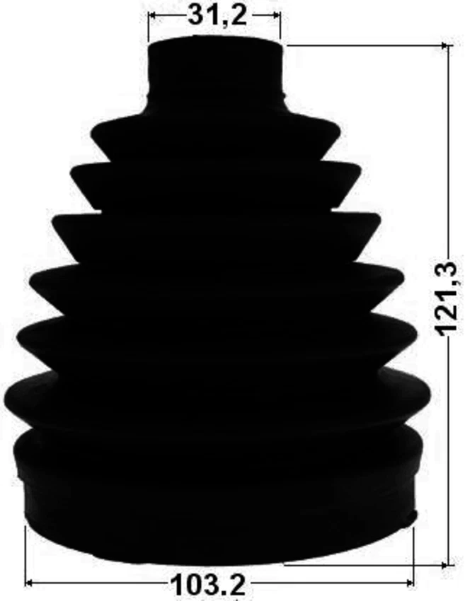 KIT MALETERO JUNTA CV EXTERIOR - Para Mercedes Benz ML 164 2004-2011 A1643300385 Foto 2 de 3