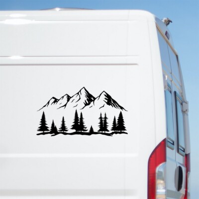 Waldberg Aufkleber Auto Wohnwagen Wohnmobil Camper Van Pferdebox groß Decal