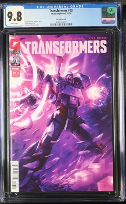 Transformers #13 CGC 9.8 Mattina 1:50 INCENTIVE Variant Cover 2024