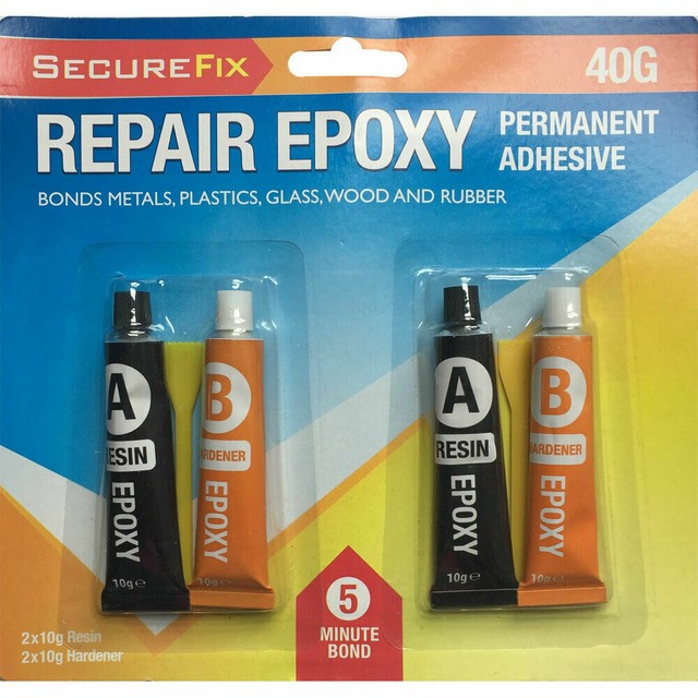 Epoxy Resin Glue Extra Strong Adhesive Super Bond Hardener 2 Part Fast