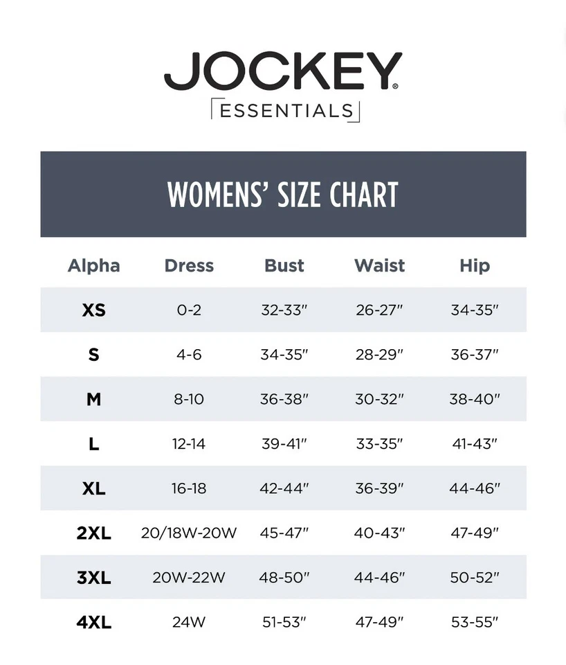 JOCKEY Essentials Mujer’s XL Calzoncillo Cintura Alta Sin Costuras Adelgazante Fresco Cómodo Ligero Foto 3 de 4