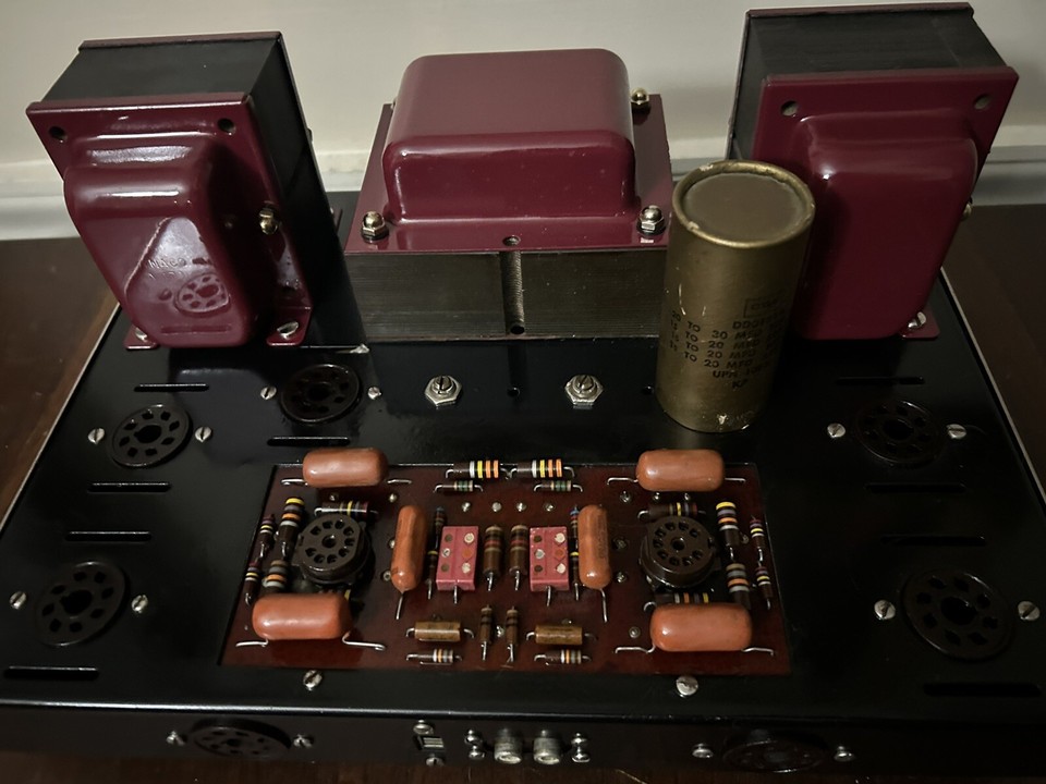 Old dynaco Dynakit Stereo 70 Tube Amplifier Very Clean Needs Repair Or